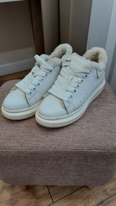 Зимние кеды Alexander McQueen