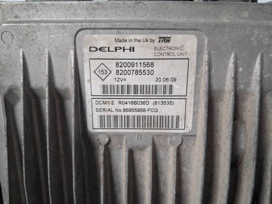 Компютър двигател Dacia Logan 1.5dci