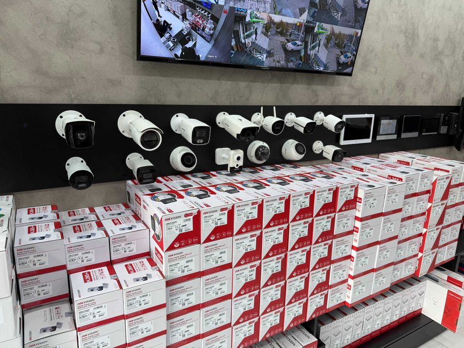 Hikvision Оптом самые низкие цены камеры видеонаблюдения домофоны