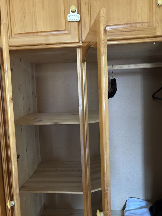 Гардероб - 5 крила, масив