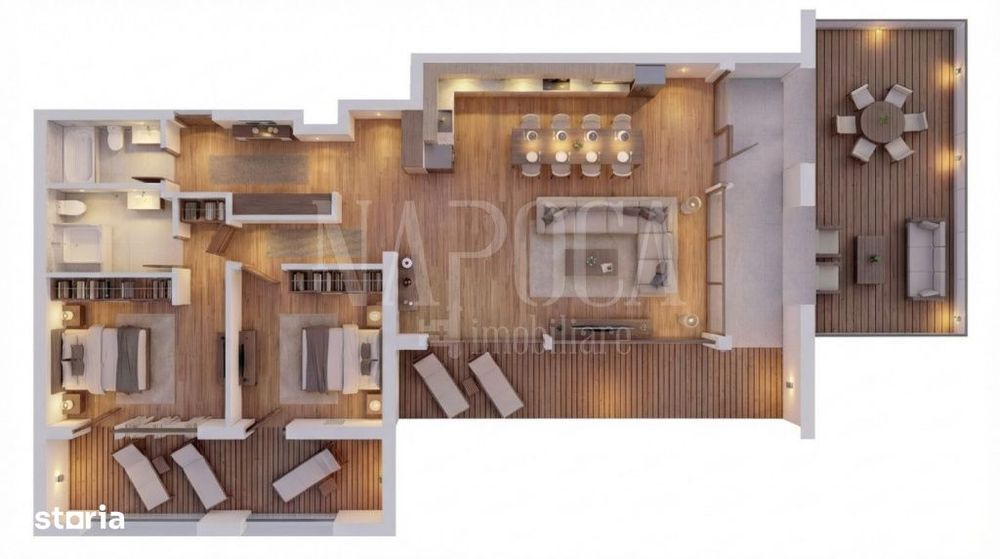 Apartament 3 camere de vanzare in Centru Oradea, Oradea — fotografia 1