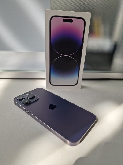 Iphone 14 Pro Max 128GB Purple. Zo'r holatda.  Kafolat beriladi!
