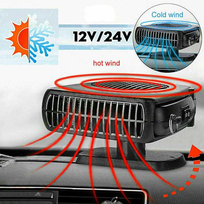 200W МОЩНА КЕРАМИЧНА Печка Духалка Парно кола автомобил Вентилатор
