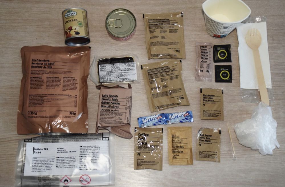 Rații individuale de luptă MRE