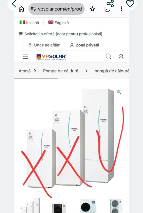 Pompă Caldură Aer-Apă Mitsubishi Ecodan ERST3OF-YM9E/SUZ-SWM80VA2 Nou Trifazat 18 kw