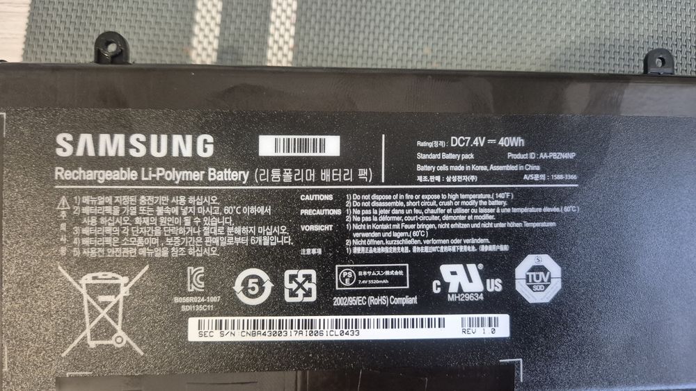 Baterie/încărcător Tableta/Pc Samsung Serie 700