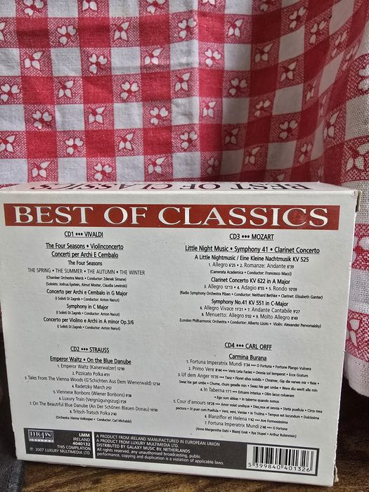 Cd-uri cu muzica clasica