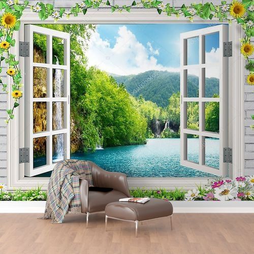 Бесшовные 3D фотообои