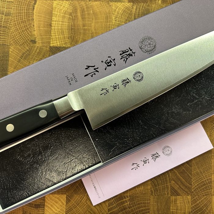 Cutit bucatar Fujitora Tojiro DP VG10 210 mm Gyuto japonez