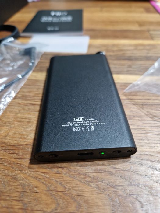 Dac audio portabil Fiio Q3, amplificator casti