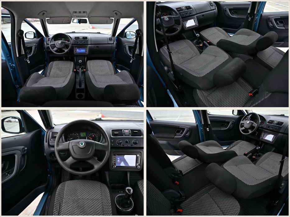 Skoda Roomster Style Facelift  1.2 B   AC, navi, camera, ALU