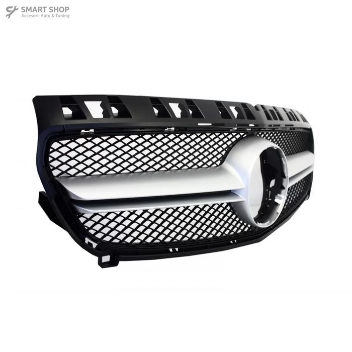 Grila Centrala Mercedes A-Class W176 (2012-2015) A45 Design Silver