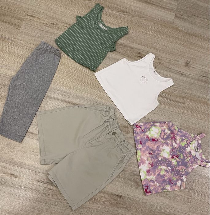 Пакет вещей для девочек на 7-10 лет