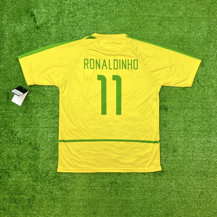 Ретро тениска на Бразилия/Роналдиньо/Brazil/Ronaldinho/01/02