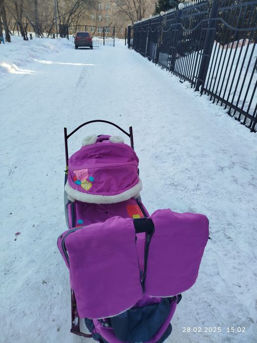 Санки-коляска Ника