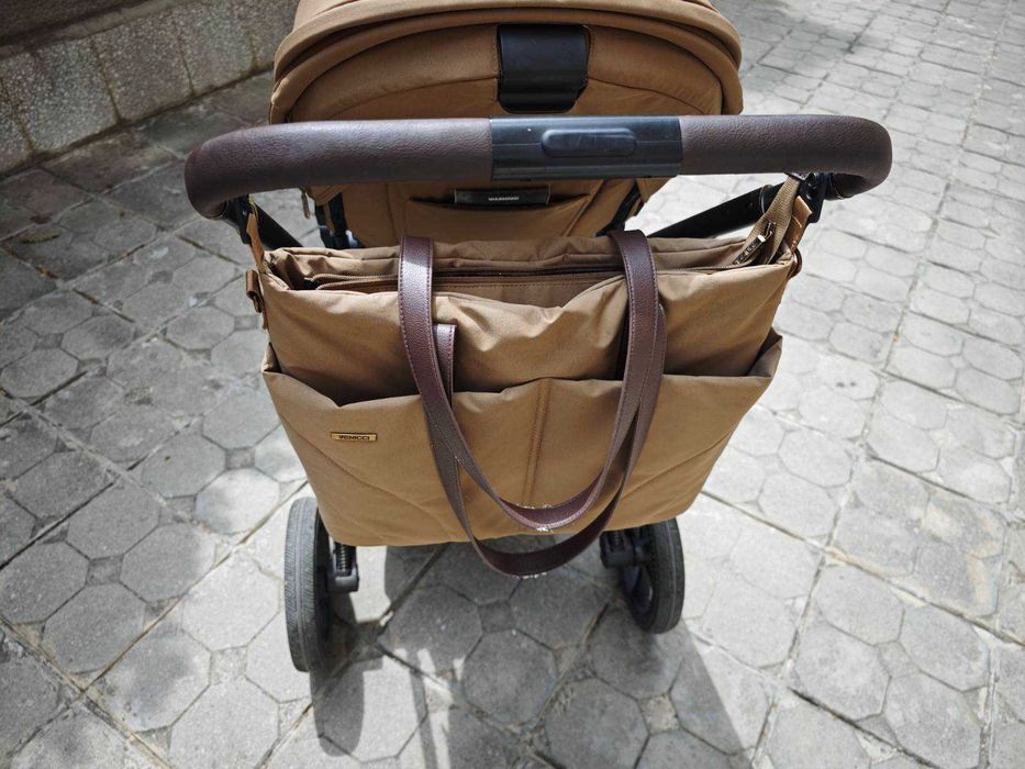 Venicci Комбинирана количка 2 в 1 Claro 2 Caramel