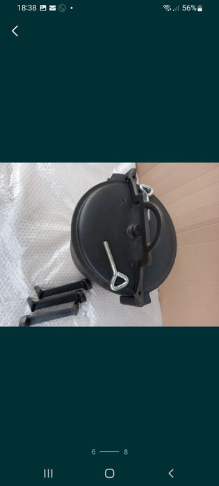 Ceaun fontă vânătoresc cu capac 7 L/ 10 L OFERTĂ  319 lei