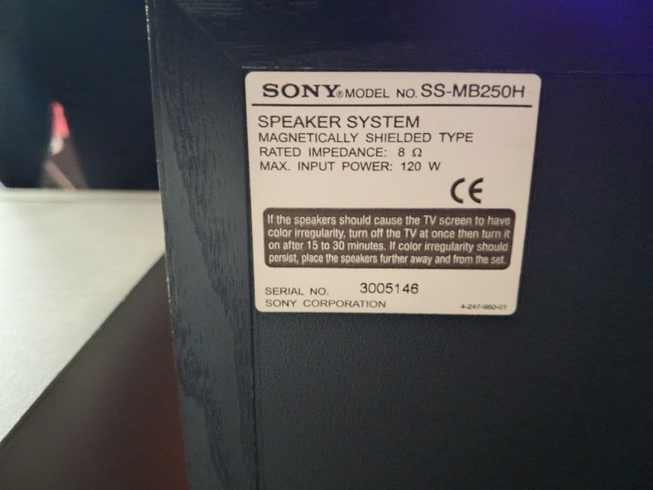 Sistem 5.1 Sony și boxe