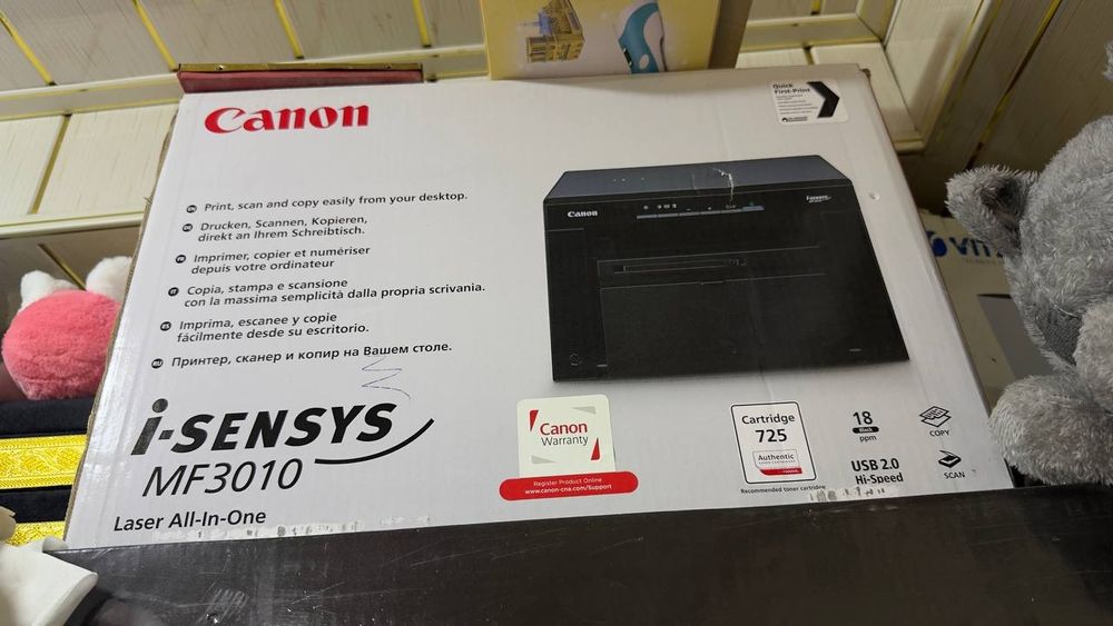 Продается новый принтер Canon i sensys, колонки