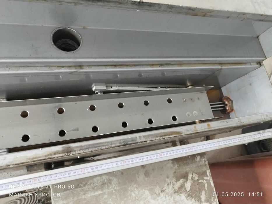 Машина за огъване на PVC профили