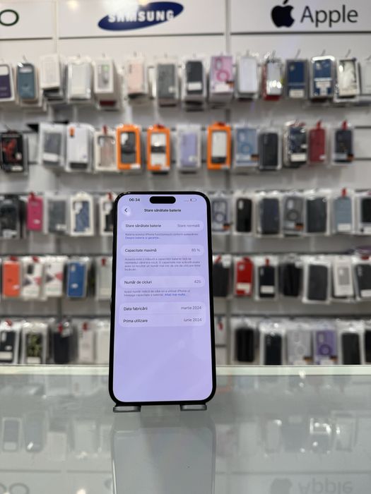 Iphone 15 Pro Max/256Gb/85%/ 1 an garantie/ Future Gsm Mobile