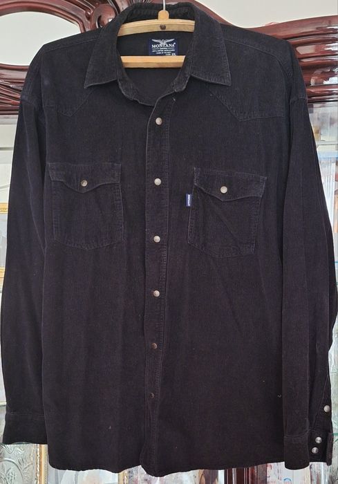 Рубашка вельветовая MONTANA, размер 54-56