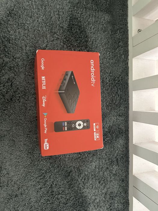 TV Box Android TV 8K Ultra HD | 4GB RAM + 64GB | Wi-Fi 6 | Nou