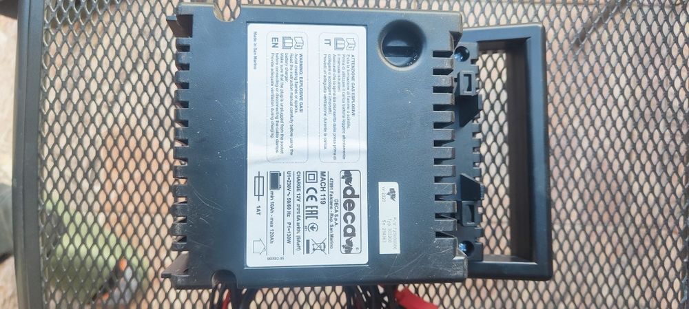 Redresor baterii Deca MACH119,  12 V, Pb/AGM 10-120 Ah