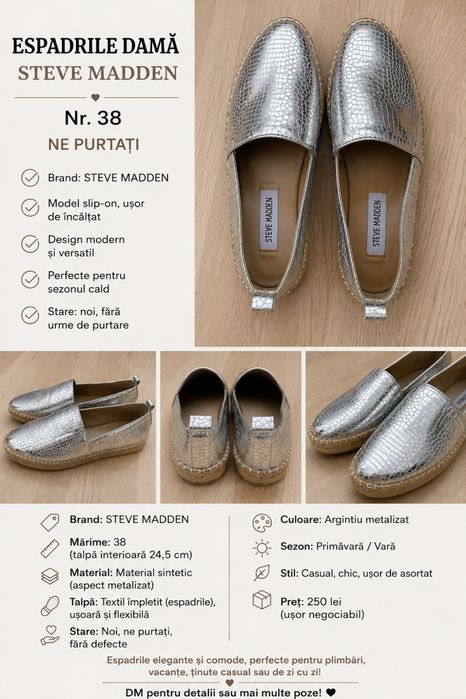Espadrile Steve Madden