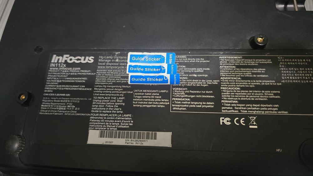 Продам проэктор InFocus in112x