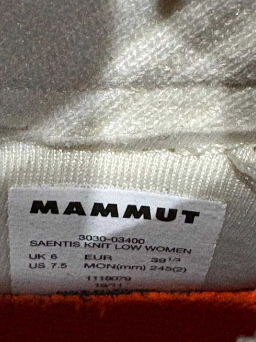 Încălțăminte Mammut Saentis Knit Low Women – Mărimea 39 1/3