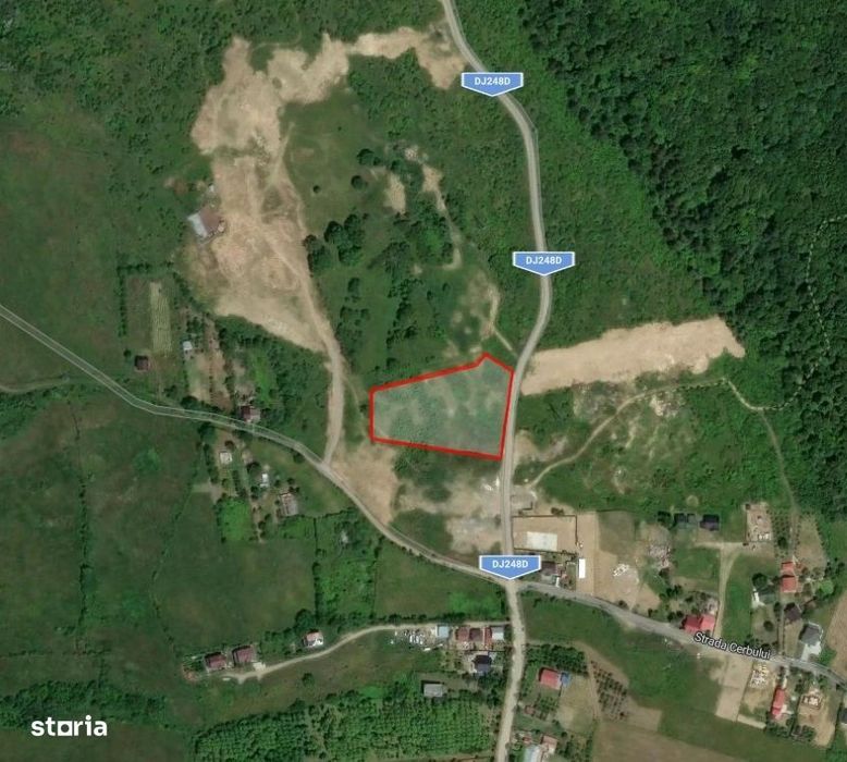 Barnova-Paun | Teren 10.000mp plan, 350m altitudine | POT 35%, CUT 0.9