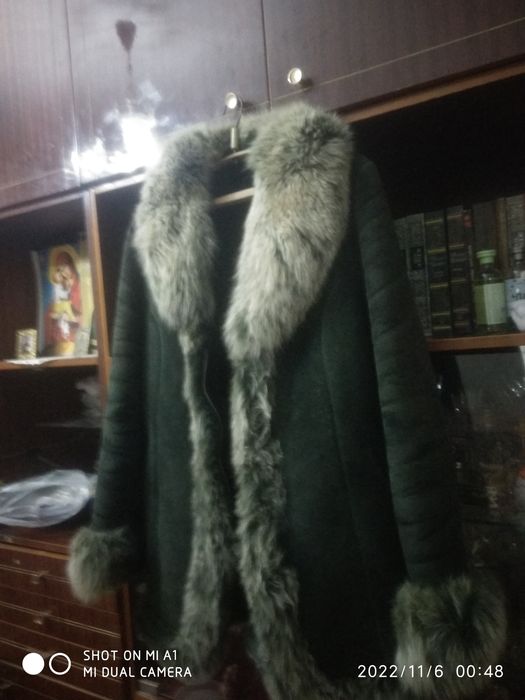 Дубленка женская зимняя