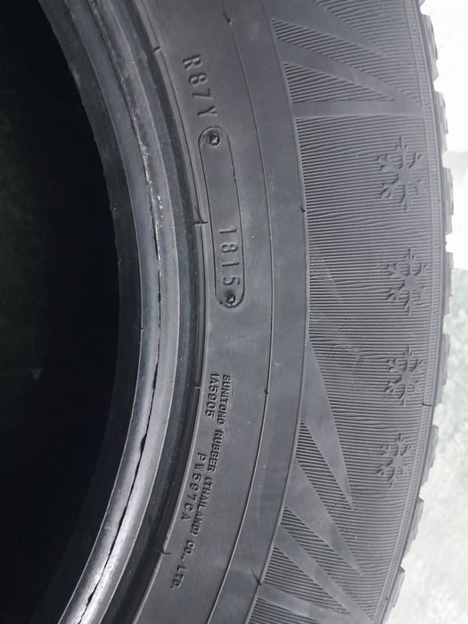 Продам шины зима 265/65R17 116T б/у.