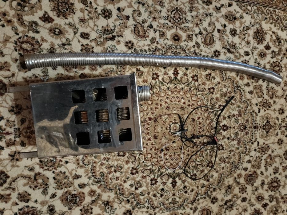 Теплообменник в палатку