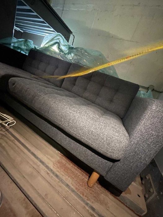 IKEA LANDSKRONA canapea 3 locuri gri inchis