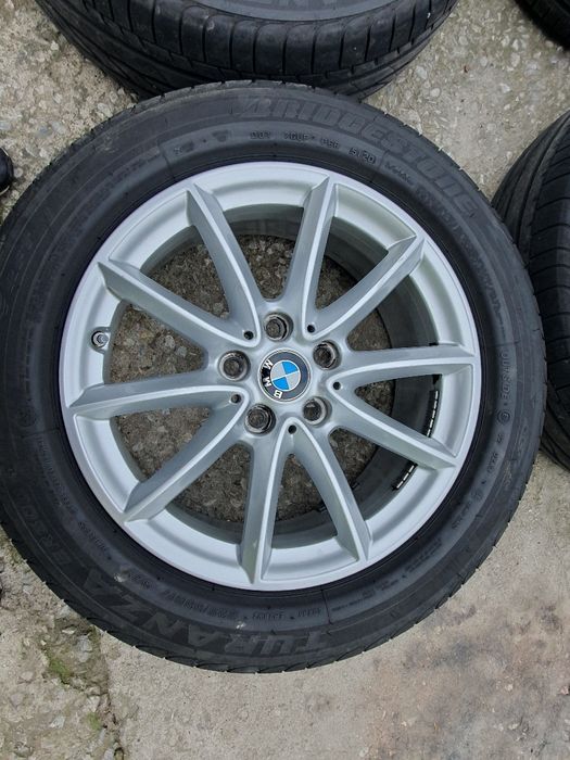 4бр алуминиеви джанти за БМВ Х1  / 20018г/ 7.5ж Х 17 / ет 52/ 5Х 112/