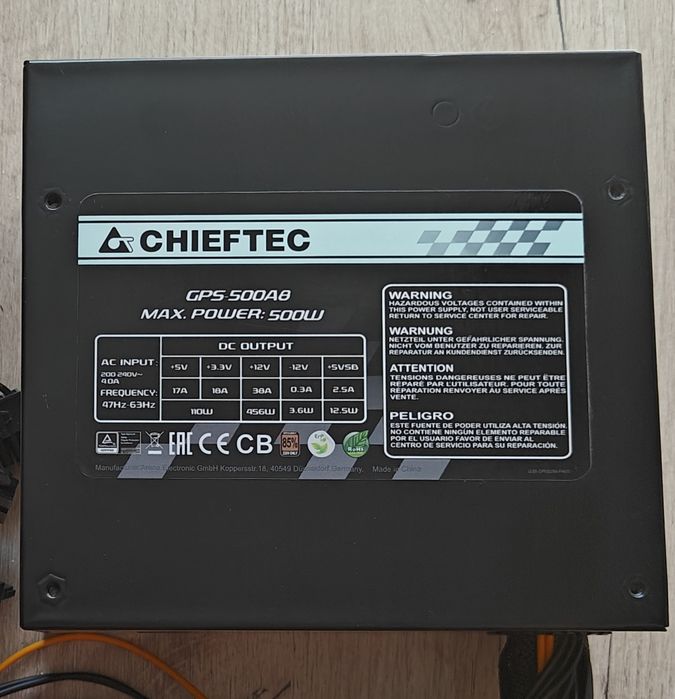 Sursa Chieftec GPS 500A8 500W