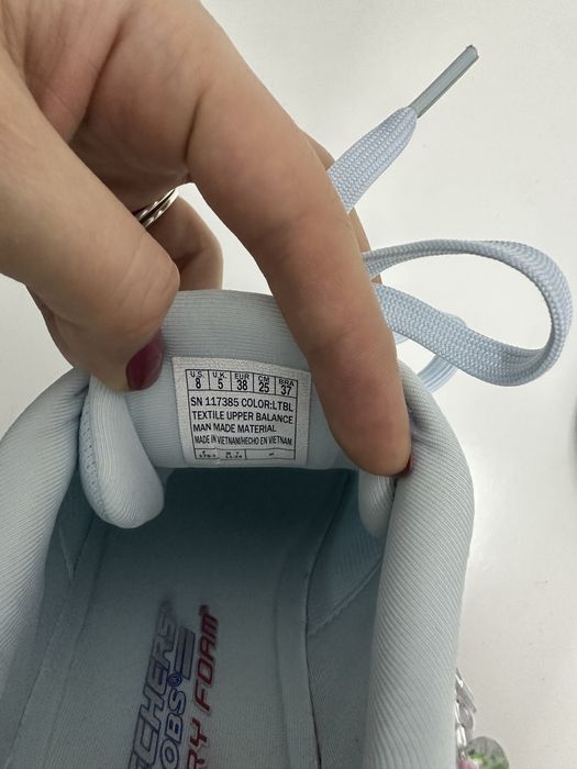 Sneakers albastri Skechers