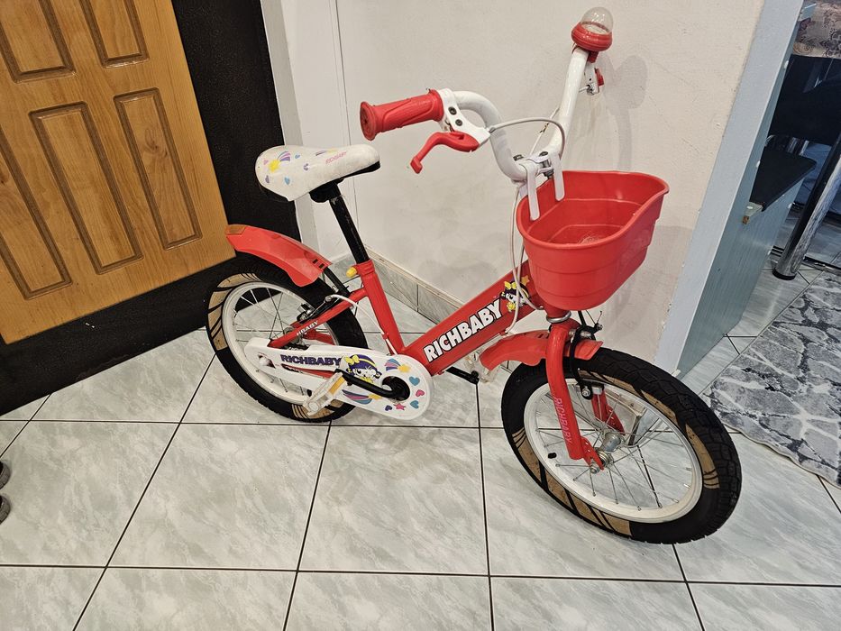 Bicicleta copii 16" ajustabila pe înălțime