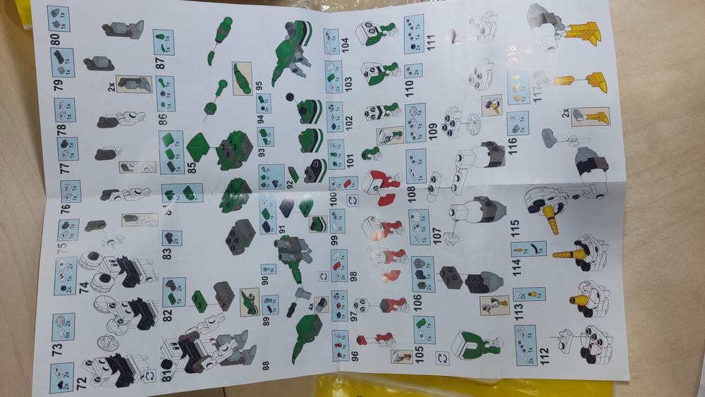 Лего Zoonomaly строительные блоки