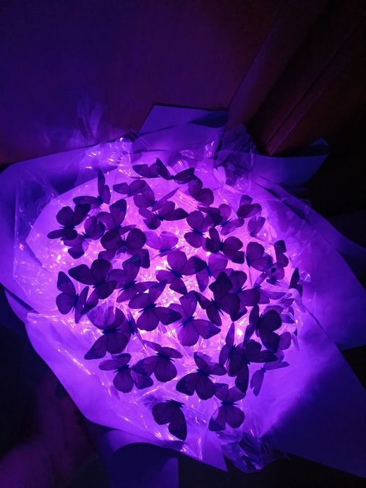 Букеты из бабочек