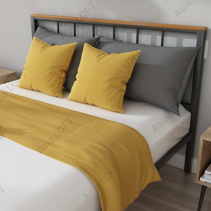 Металлическая Кровать, Евро Стиле, Лофт, Темир Кровать,