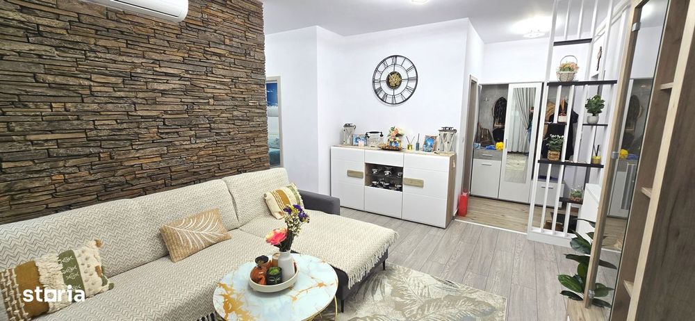 INTABULAT Apartament 3 camere et. 2 mobilat, utilat + PARCARE Bloc NOU