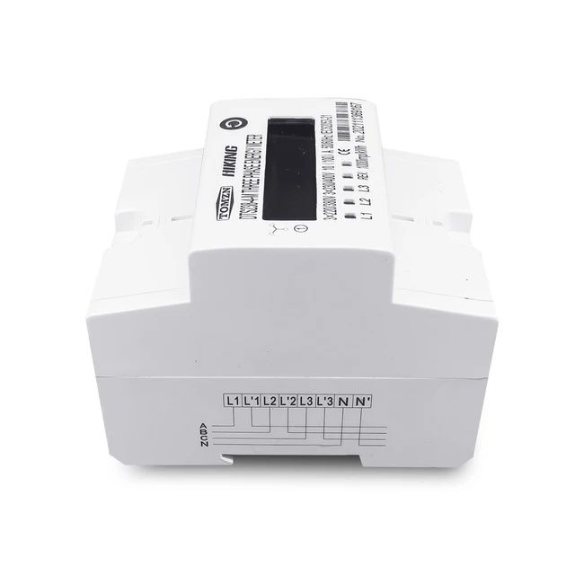 4P 100A трифазен двупосочен електромер