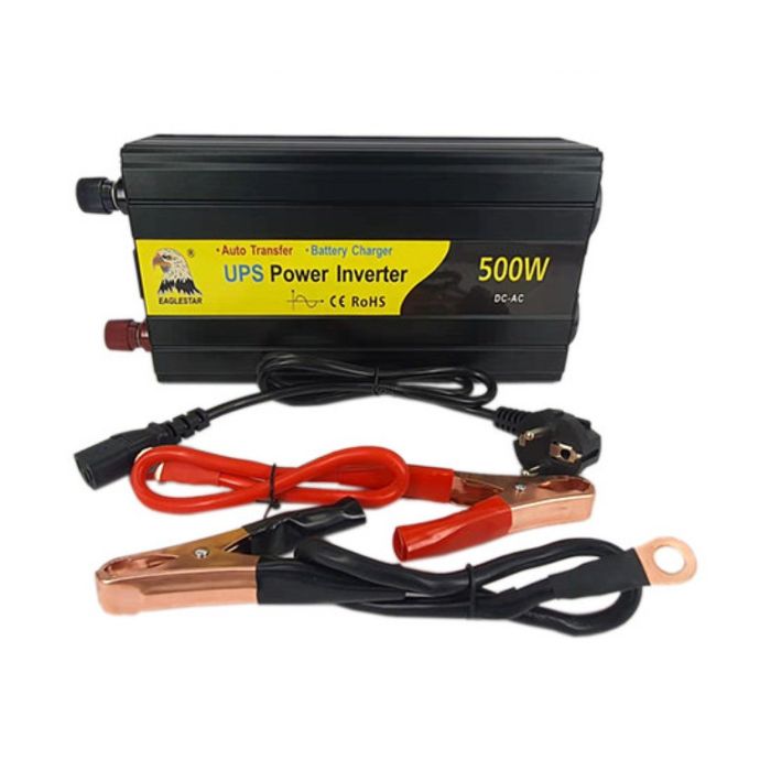 Eaglestar UPS Инвертор със зарядно, чиста синусоида 12V