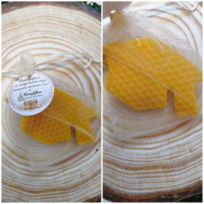 Подаръчета за гости за всеки повод  от натурален пчелен восък