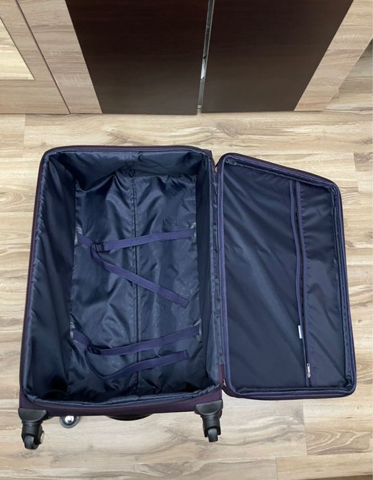 Troler de călătorie mare, nou, nefolosit - 80x48x30 cm