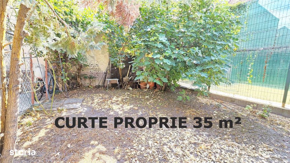Central | 3 camere decomandate + curte proprie de 35 m² | Etaj 1