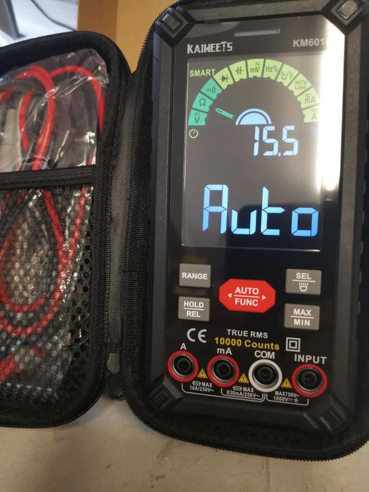 Мултицет KAIWEETS KM601S - TRUE RMS, 10000 - Брой измервани стойности